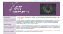 Desktop Screenshot of medicina-antroposofica.cl